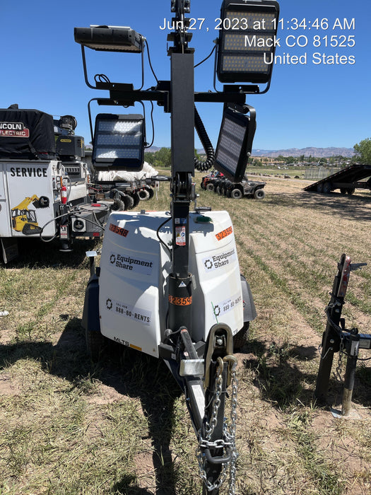 2023 Generac MLT2 Diesel, Flex Switch 120V Input, Powerzone Controller, (4) 320W LED Lights, 4kW Generator, 39.9 Gal Fuel Tank, 2" Ball, T3