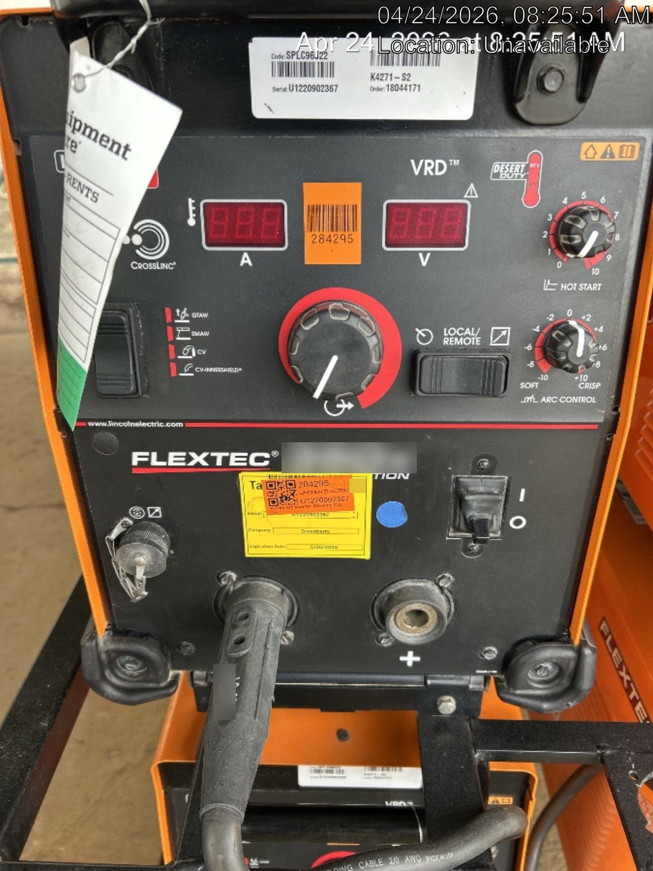 2022 LINCOLN ELECTRIC FLEXTEC 350X