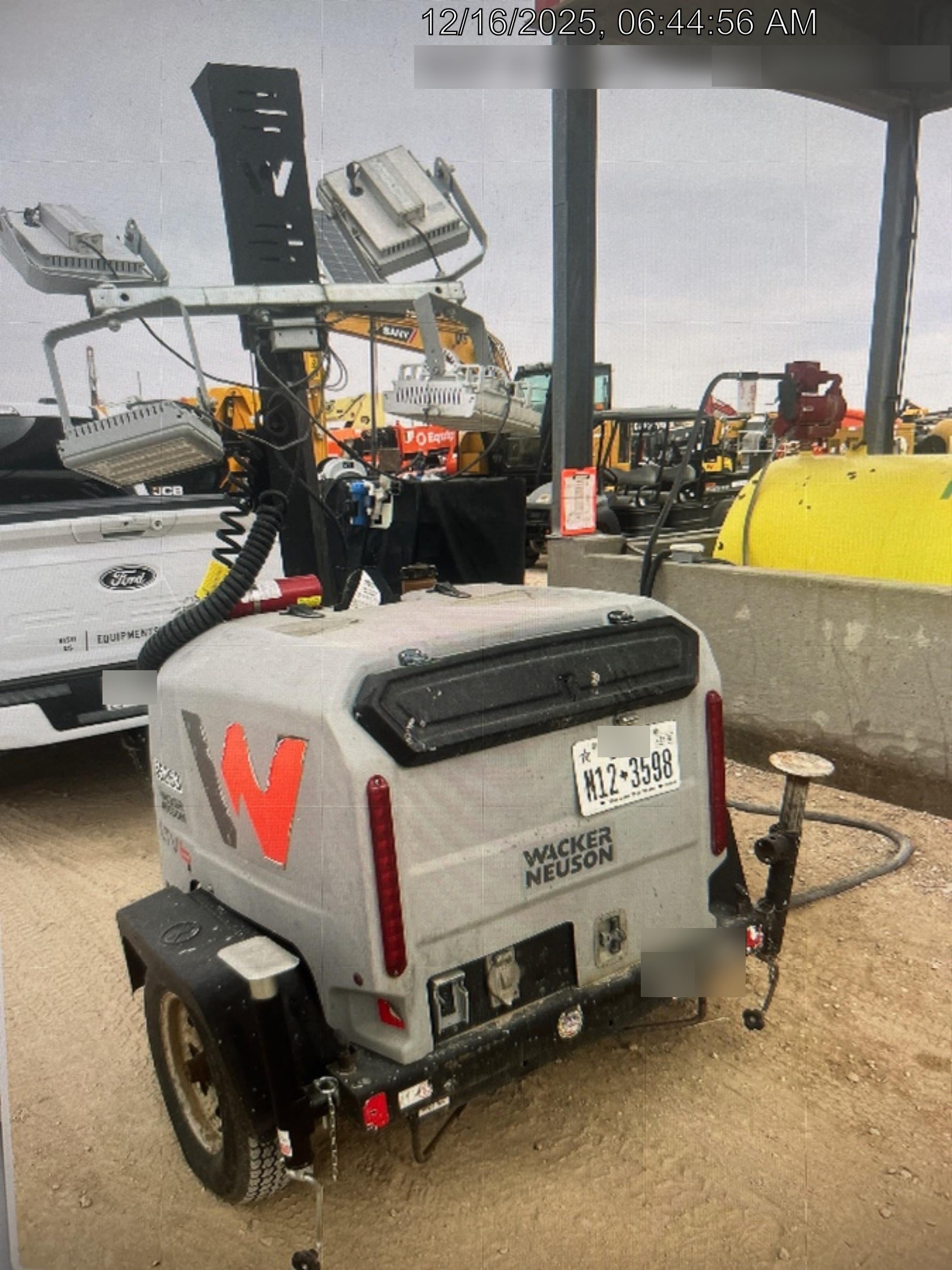 2019 Wacker Neuson LTV6K-LED Standard LED Towable Light Tower w/None