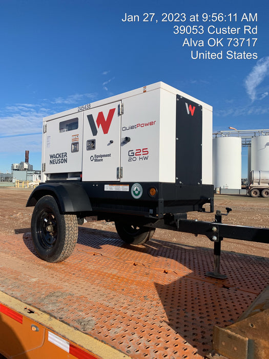 2022 WACKER NEUSON G25