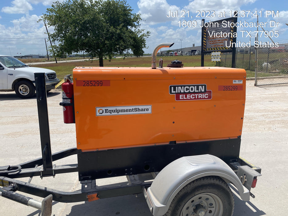 2022 Lincoln Electric LE400 Kubota V1505, Trlr, Cable Rack, Light Kit, ES Decals, T3