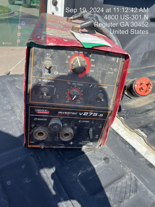 2020 LINCOLN ELECTRIC INVERTEC V275-S