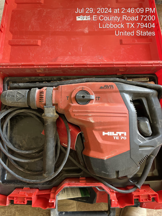2019 HILTI TE 70-AVR