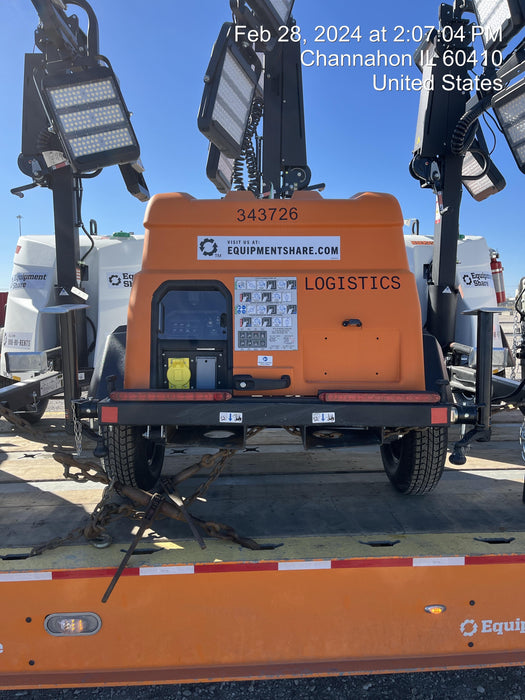 2023 Generac MLT2 Diesel, Flex Switch 120V Input, Powerzone Controller, (4) 320W LED Lights, 4kW Generator, 39.9 Gal Fuel Tank, 2" Ball, T3