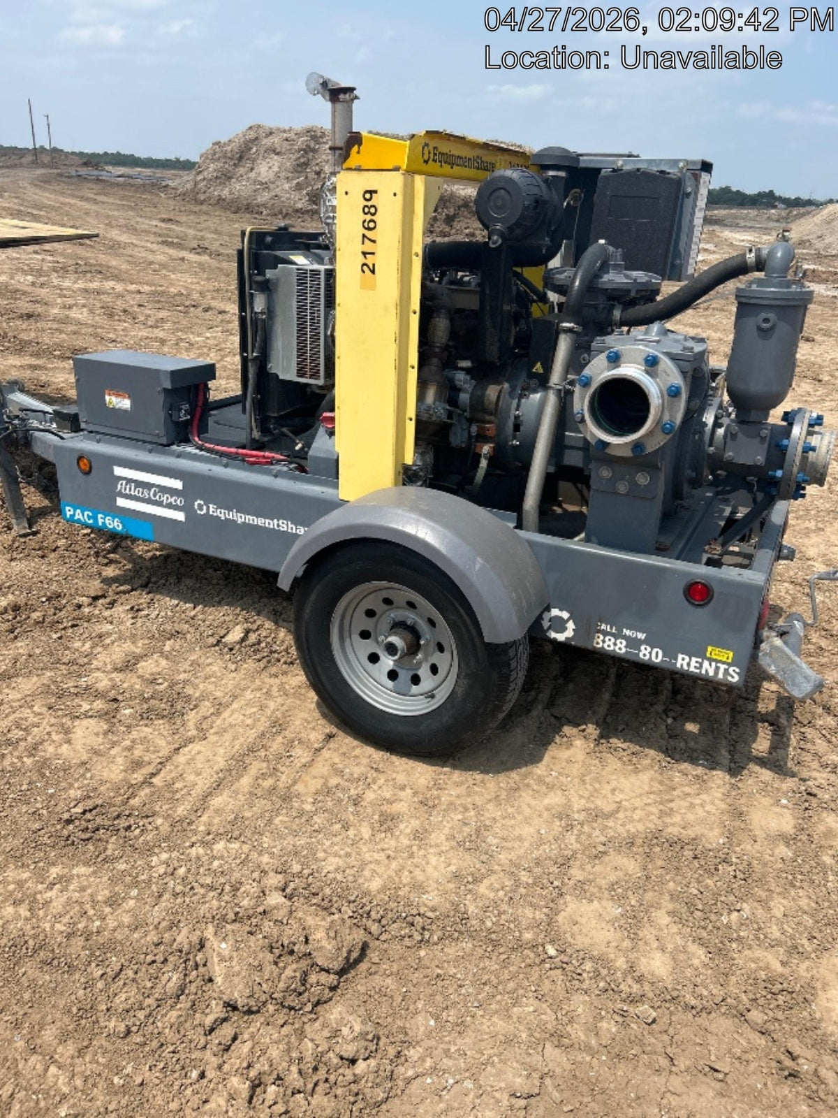 2022 ATLAS COPCO PAC F66 KD