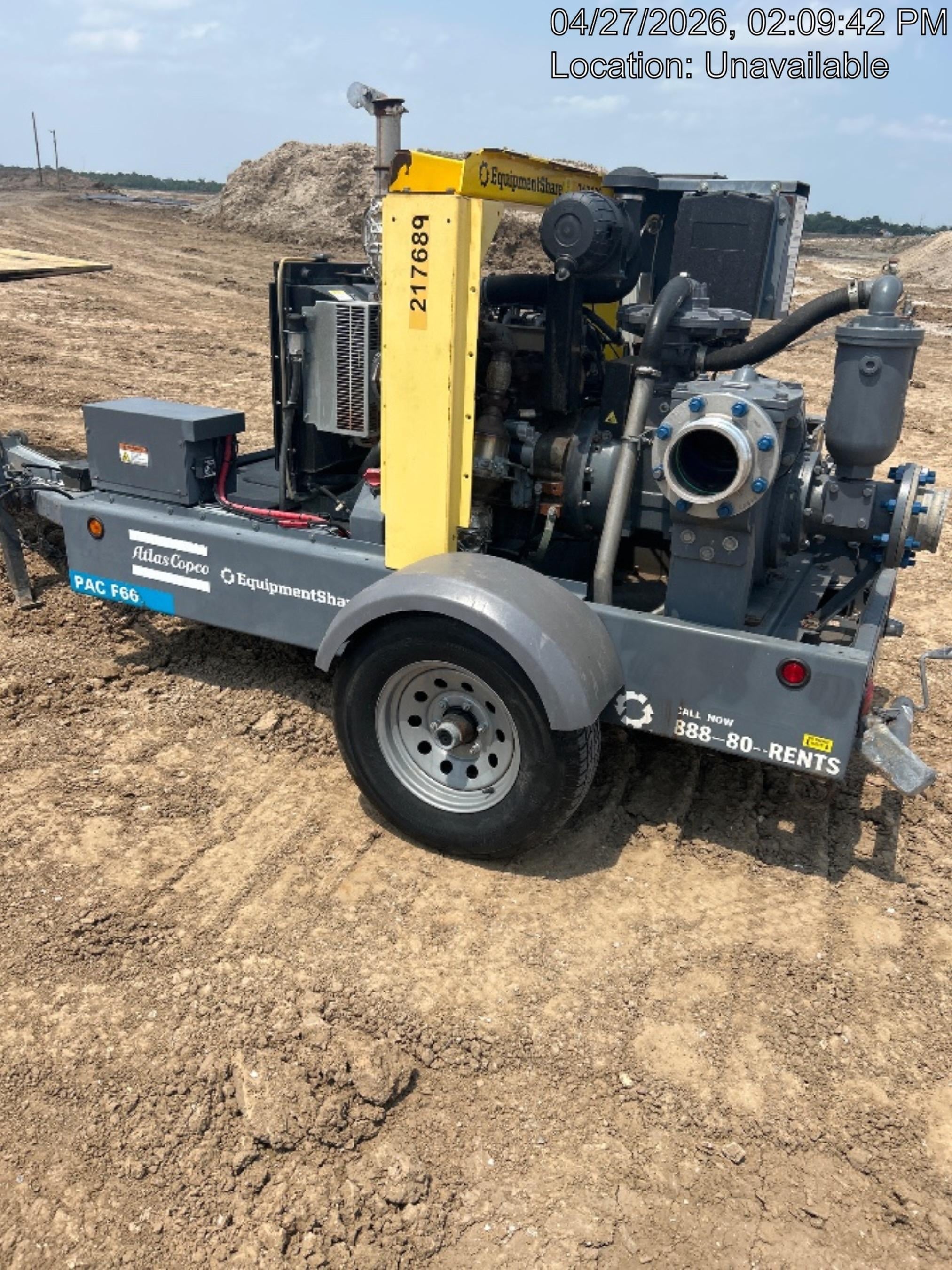 2022 ATLAS COPCO PAC F66 KD