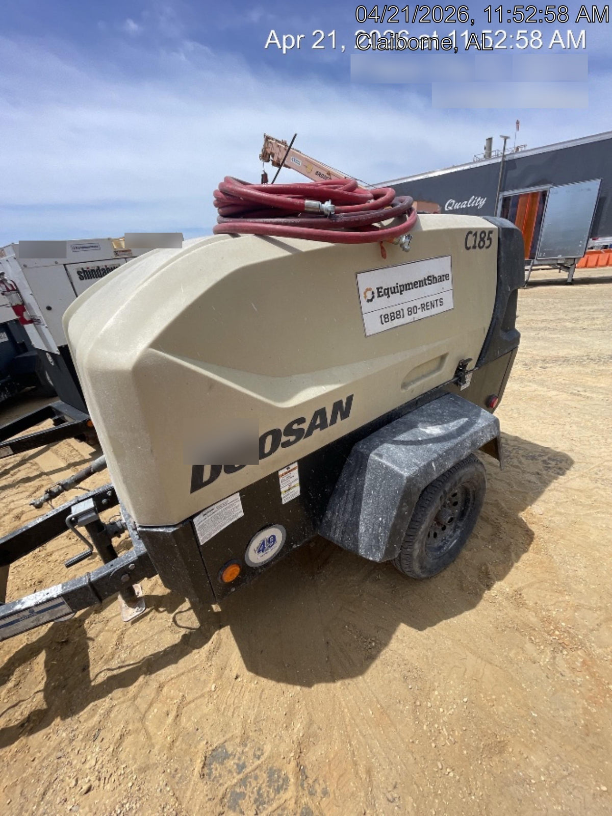 2019 DOOSAN C185WDO-T4F