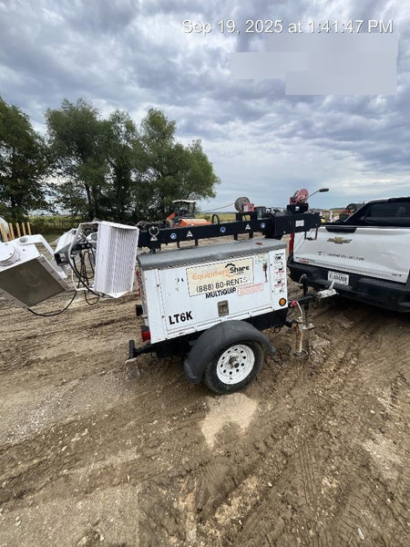 2017 Multiquip LT6K` MultiQuip LT6KV Towable Light Tower