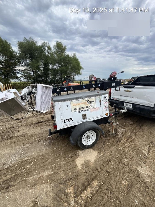 2017 Multiquip LT6K` MultiQuip LT6KV Towable Light Tower