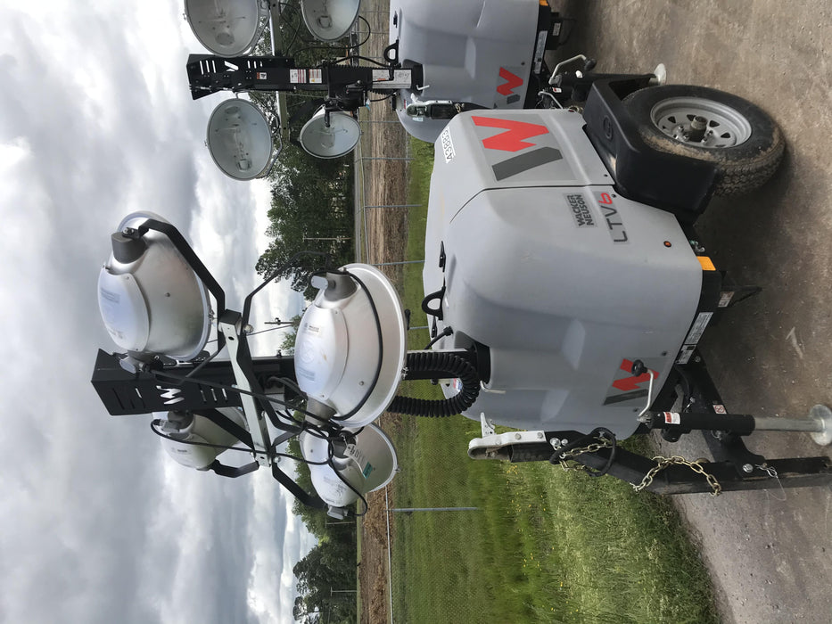 2019 Wacker Neuson LTV6L-MH Wacker Neuson LTV6L Mobile Light Tower w/Fuel Level Sensor Installed