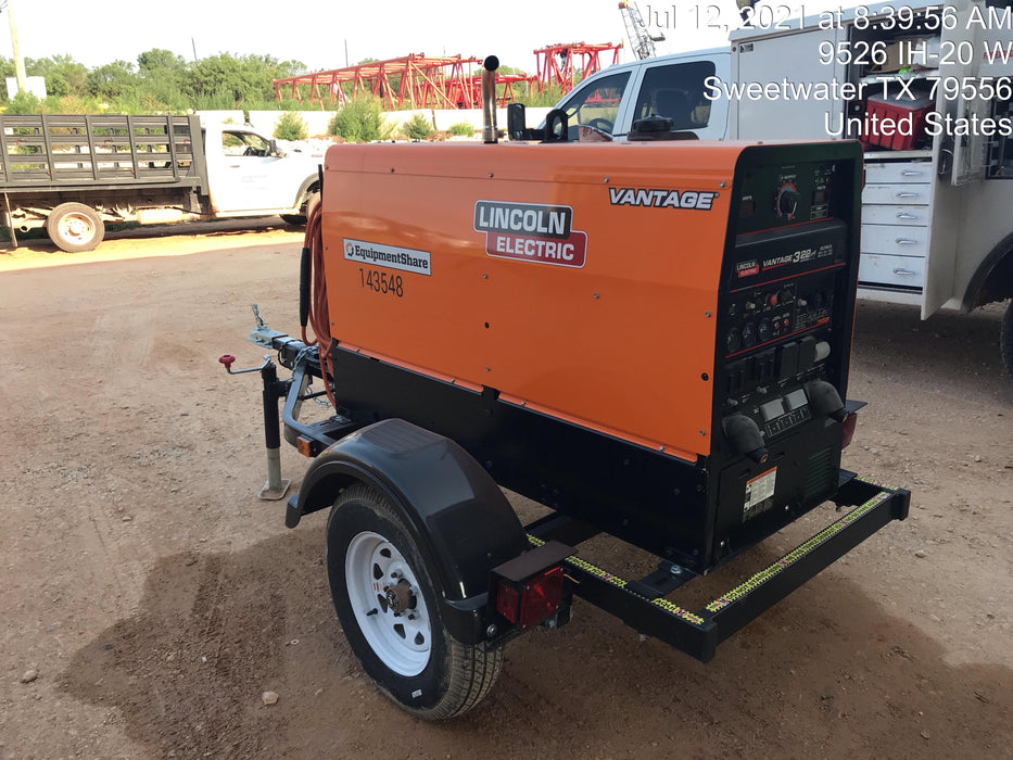 2021 Lincoln Electric Vantage 322 VANTAGE 322 READY-PAK 3
(EQUIPMENTSHARE)