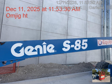 2016 GENIE S-85