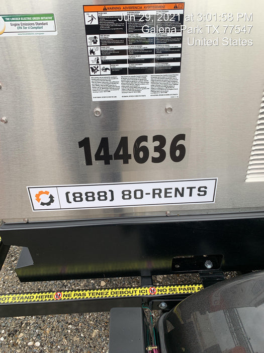 2021 Lincoln Electric Vantage 549X VANTAGE 549X READY PAK 3