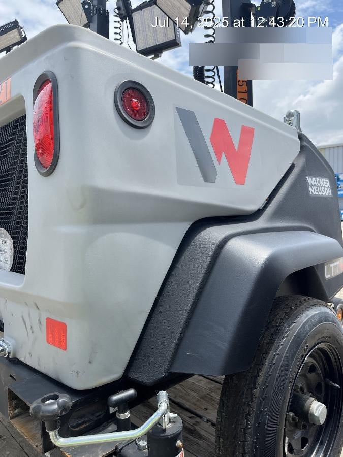 2024 Wacker Neuson LTT4 Diesel, Kohler KDW702, Deep Sea Controller, Auto Start, LED 320W, Bypass Outlet, T3