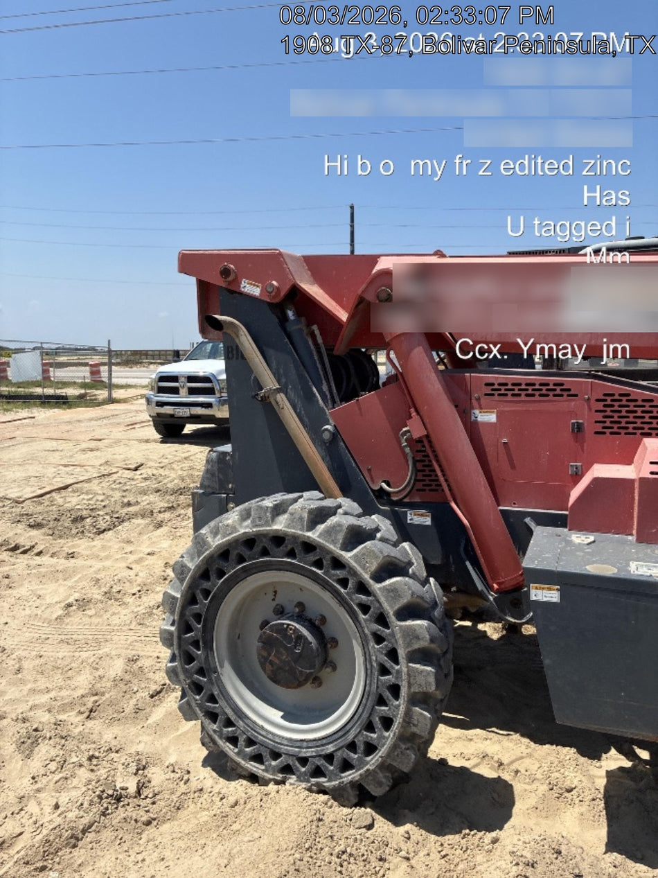 2018 Manitou 12042 Manitou MTA 12042 w/Cab/Heat/AC, Work Lights/Strobe, Aux Hyd, Solid Tires, Lift Hook, 66" Carriage, 72" Forks