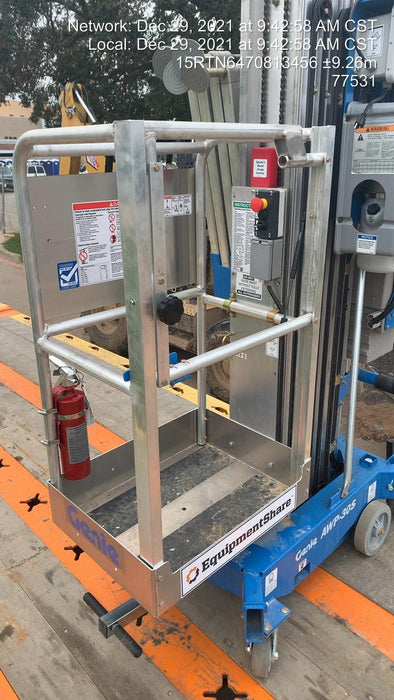 2021 GENIE AWP-30S DC