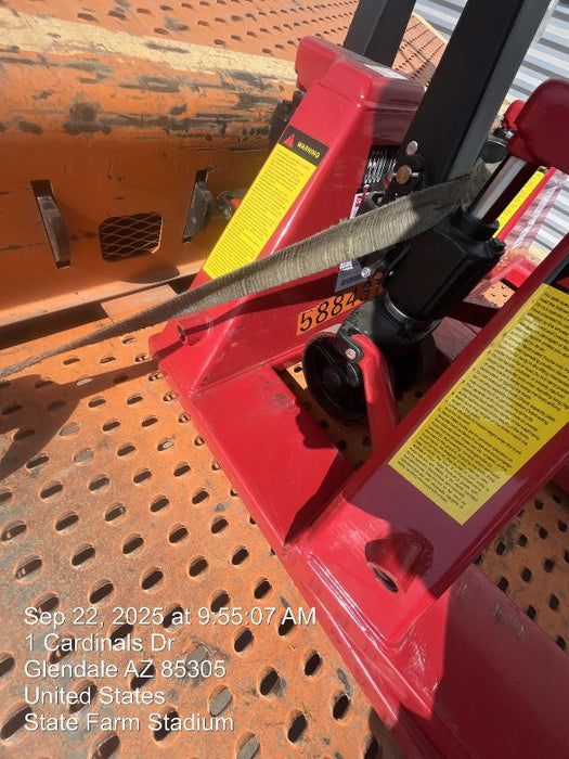 2025 GRAINGER PALLET JACK, 5500 LBS., GRAINGER