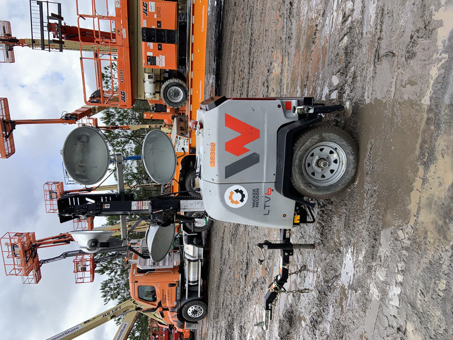 2019 Wacker Neuson LTV6L-MH Wacker Neuson LTV6L Mobile Light Tower w/Fuel Level Sensor Installed