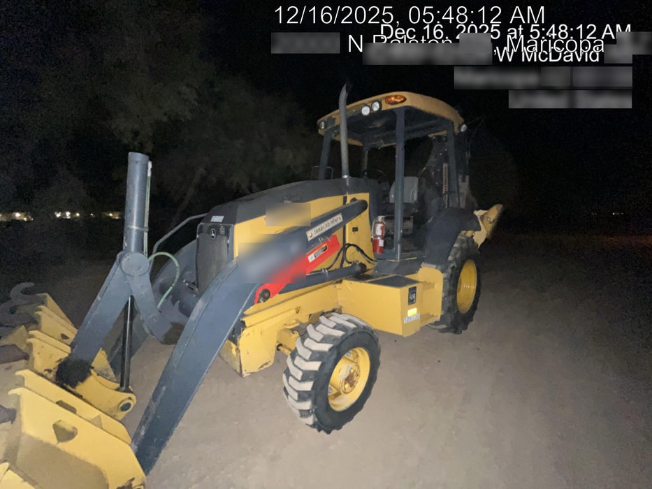 2020 John Deere 310LEP Canopy, 4WD, Standard Stick, Pilot Controls, 2 Way Hydraulics, TAG Manual QC