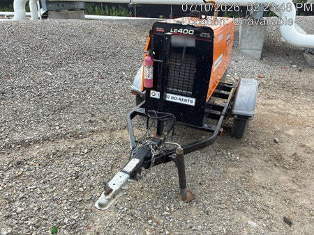 2022 Lincoln Electric LE400 Kubota V1505, Trlr, Cable Rack, Light Kit, ES Decals, T3
