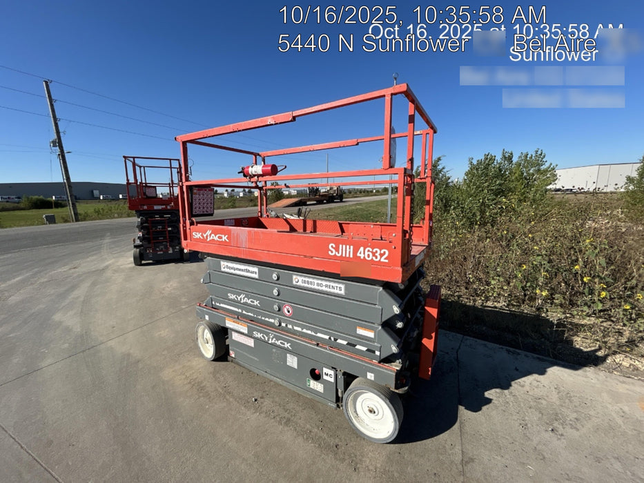 2018 Skyjack SJIII-4632 Standard Rental Specs