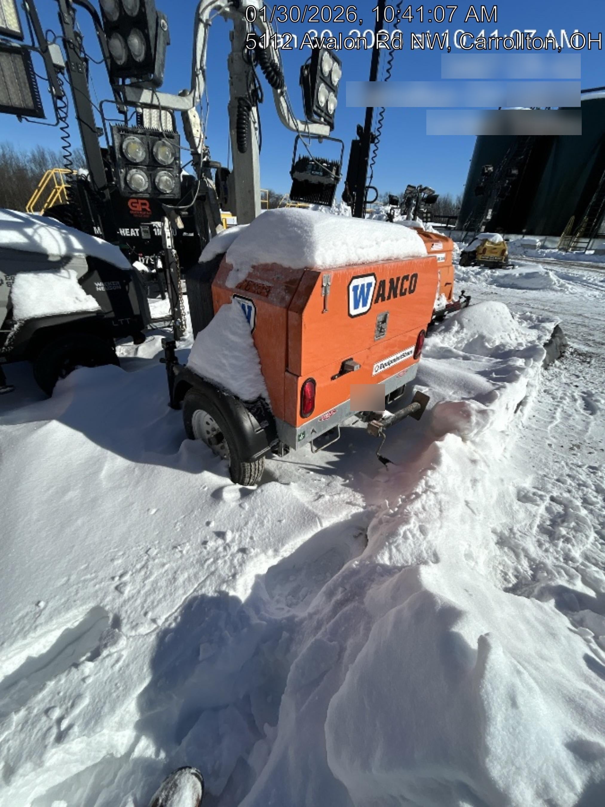 2024 Wanco WLTT-4MM4K Diesel, Deep Sea Controller, Shore Power Plug, Auto Start, (4) 350W LED Floodlights, 4kW Generator, 60 Gal Fuel Tank, 2" Ball, T3