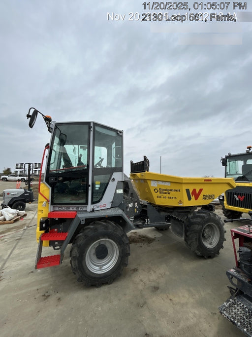 2025 WACKER NEUSON DV604 Cab Standard Tires