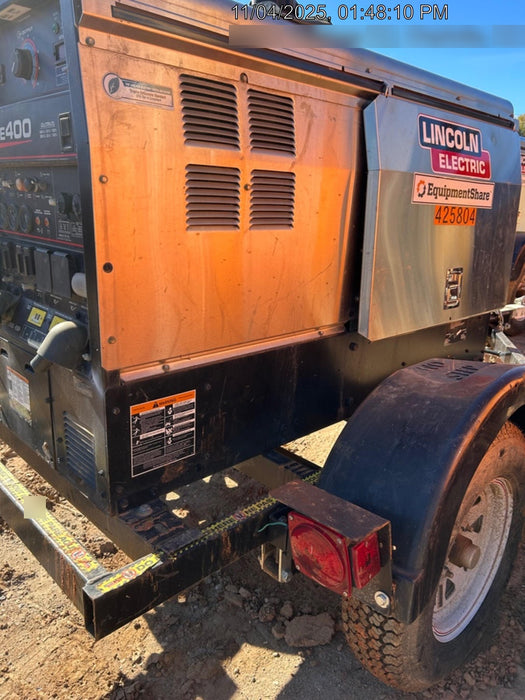 2024 Lincoln Electric LE400 Kubota V1505, Trlr, Cable Rack, Light Kit, ES Decals, T3