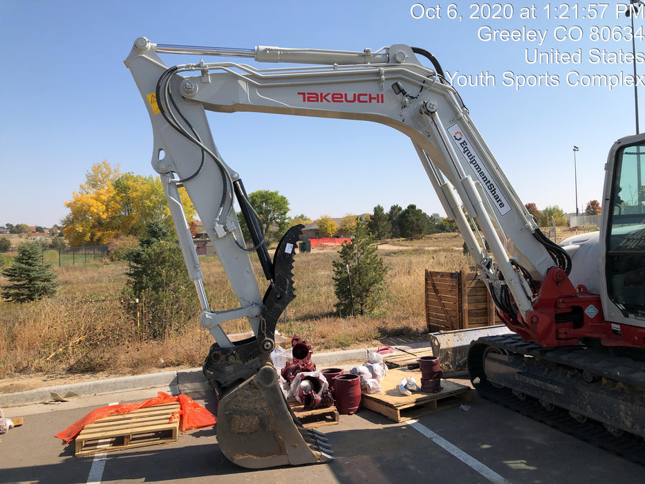 2020 Takeuchi TB290C Cab/Heat/Air, Rubber Tracks, Manual TAG QC