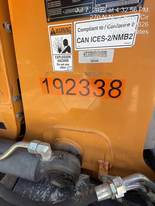 2018 Case 580N STANDARD HOE, ROPS, PILOT CONTROLS, AUX HYD