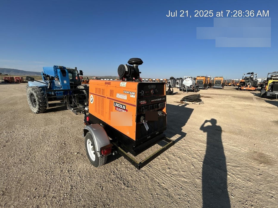 2022 Lincoln Electric Vantage 549X Crosslink Technology, Trailer Mounted, ES Decals, T3