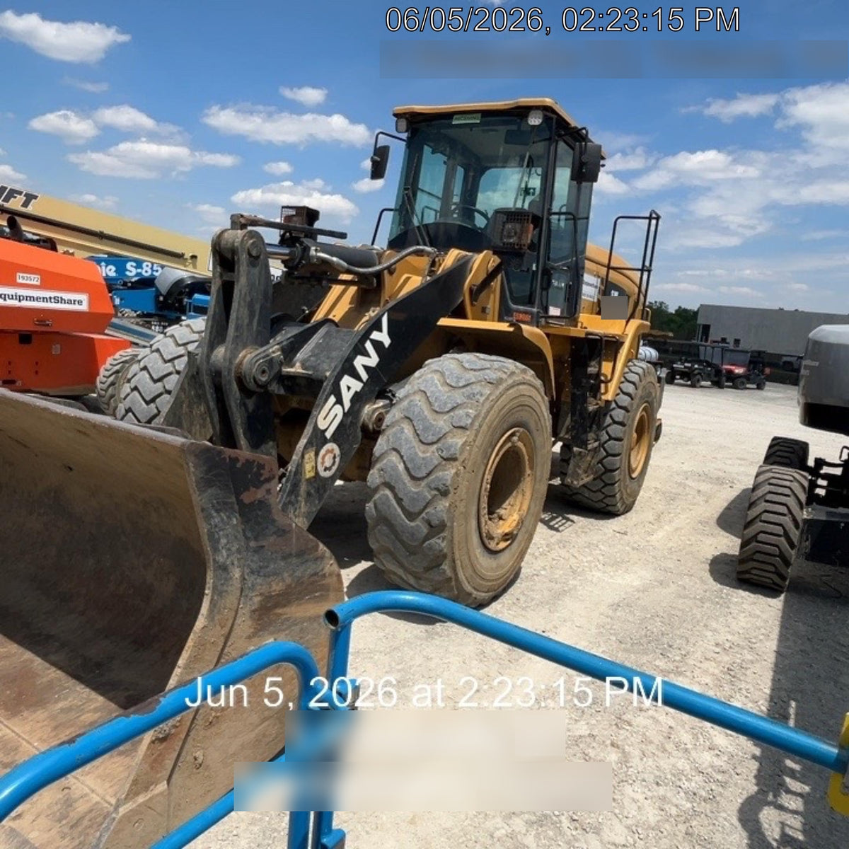 2018 Sany SW405K RETAIL-Standard - Paladin Quick Couplers, Paladin QC 4 yard Buckets, Paladin QC 72" Forks