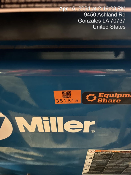 2023 MILLER ELECTRIC AlumaPower 350 MPA