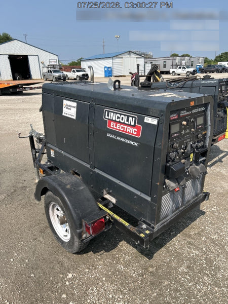 2024 Lincoln Electric Dual Maverick 200/200X Ready Pak 3, Includes Trailer, Cable Rack, Fender Light Kit K4382-1-RP3