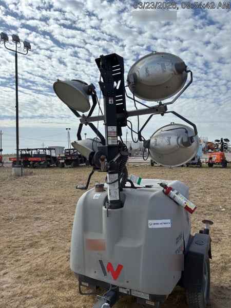 2018 Wacker Neuson LTV6L-MH Wacker Neuson LTV6L Mobile Light Tower w/Fuel Level Sensor Installed