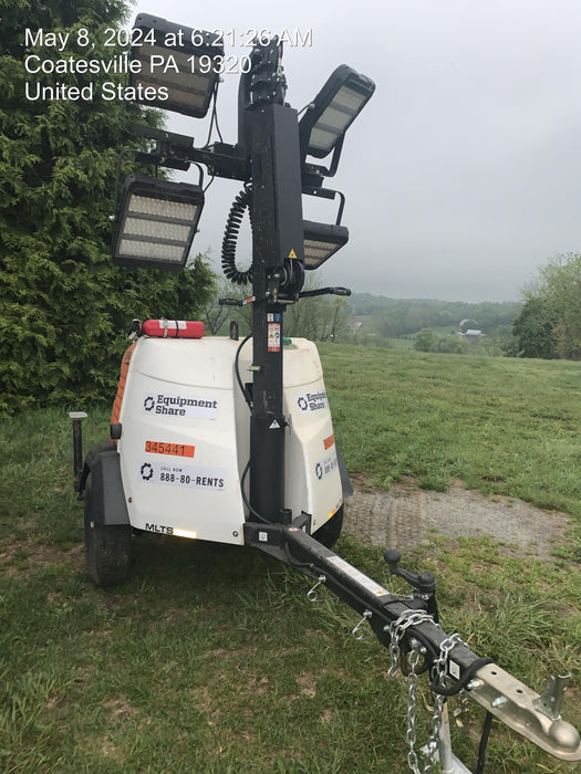 2023 Generac MLT2 Diesel, Flex Switch 120V Input, Powerzone Controller, (4) 320W LED Lights, 4kW Generator, 39.9 Gal Fuel Tank, 2" Ball, T3