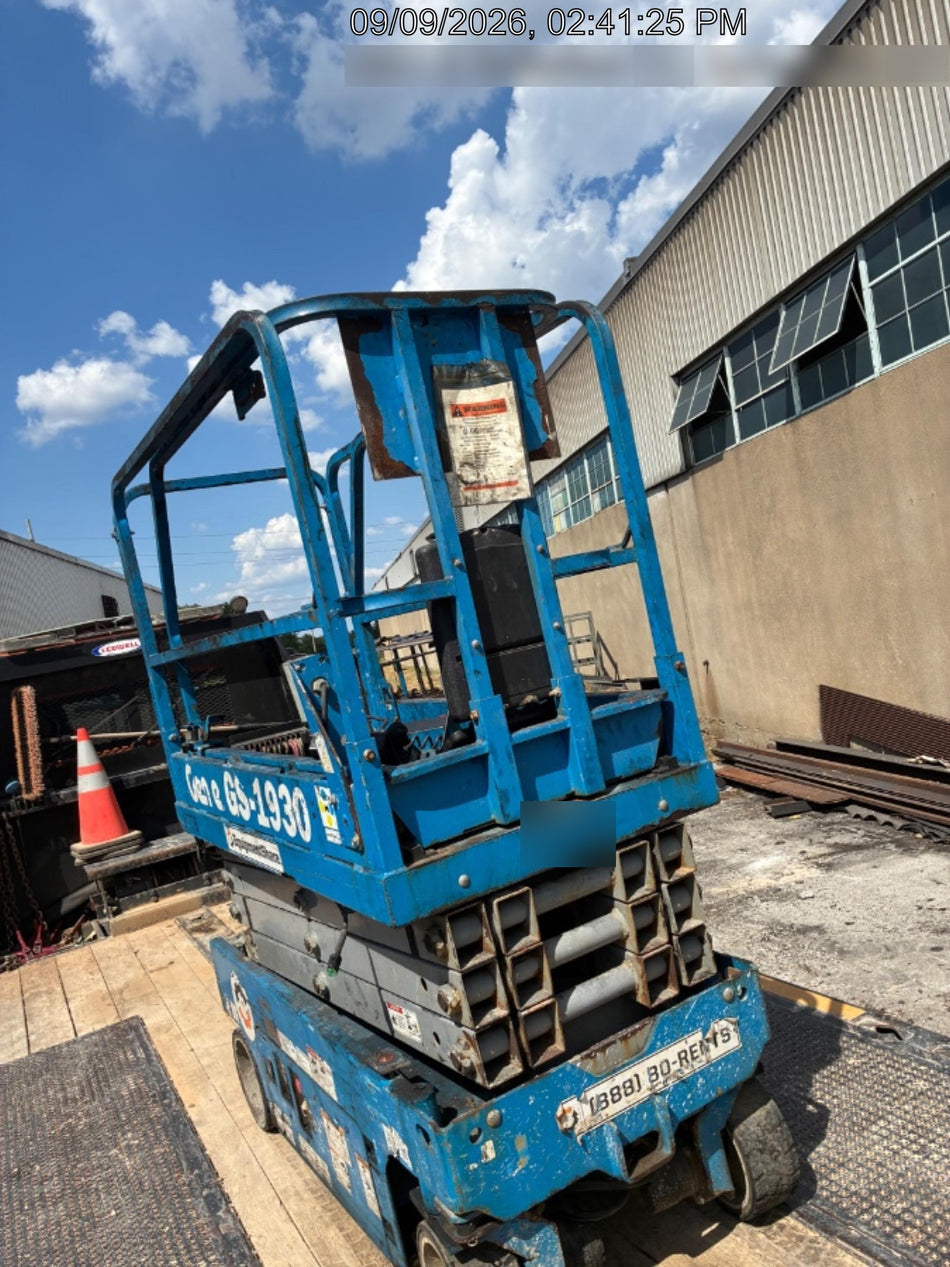 2018 Genie GS-1930 Genie GS-1930 w/Fixed Rail, Chain Entry