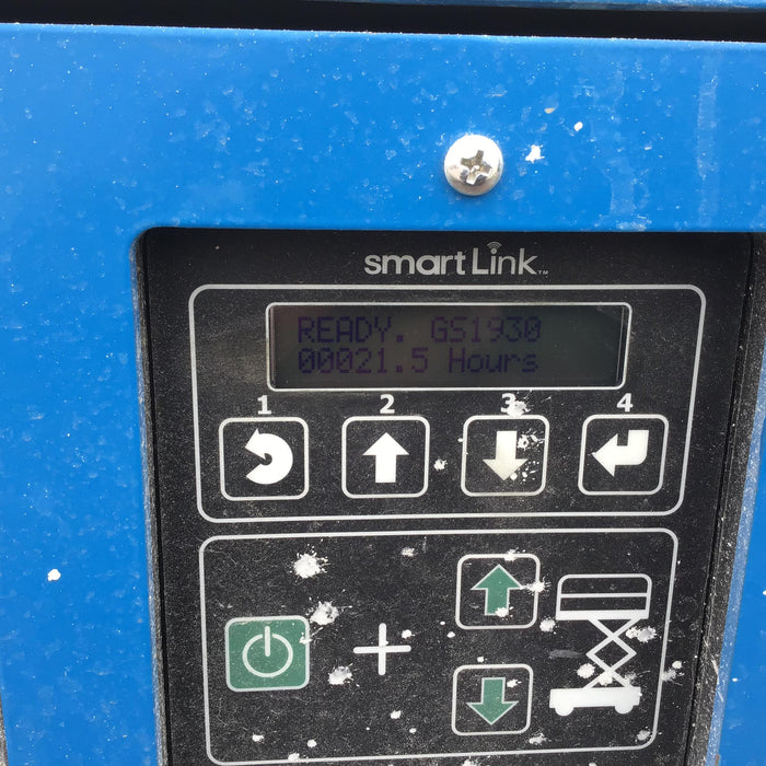 2019 Genie GS-1930 Fixed Rails with Chain Entry