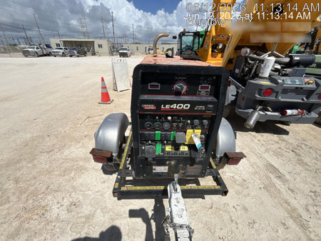 2022 Lincoln Electric LE400 Kubota V1505, Trlr, Cable Rack, Light Kit, ES Decals, T3