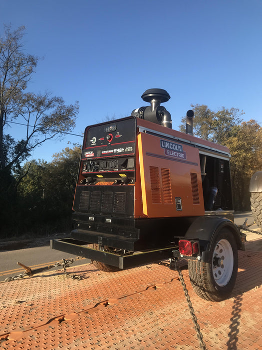 2021 Lincoln Electric Vantage 549X Ready Pak 3, ORANGE (includes trailer, cable rack, fender light kit)