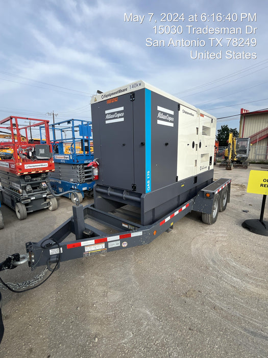 2023 ATLAS COPCO QAS 175