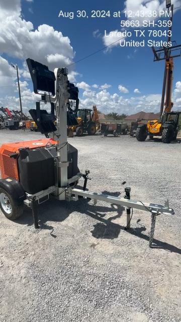 2024 Wanco WLTT-4MM4K Diesel, Deep Sea Controller, Shore Power Plug, Auto Start, (4) 350W LED Floodlights, 4kW Generator, 60 Gal Fuel Tank, 2" Ball, T3