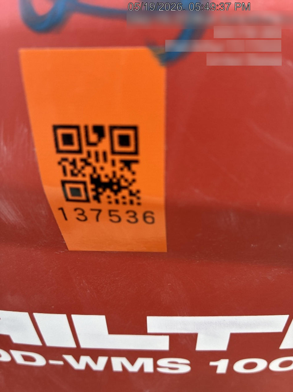 2021 HILTI DD-WMS 100