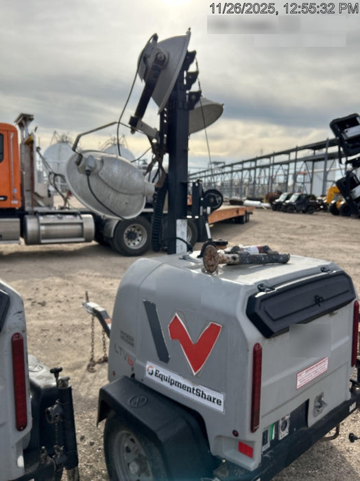 2018 Wacker Neuson LTV6K-MH Wacker Neuson LTV6K Mobile Light Tower w/Fuel Level Sensor Installed