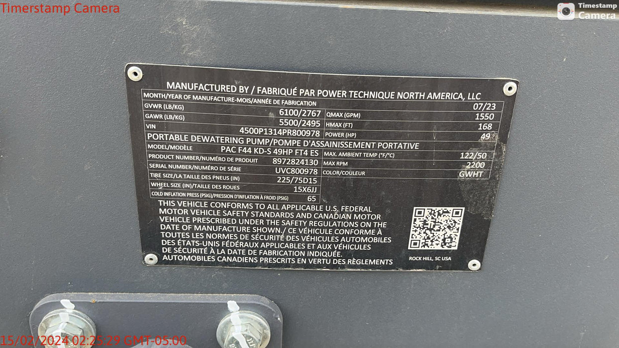 2023 ATLAS COPCO PAC F44 KD-S