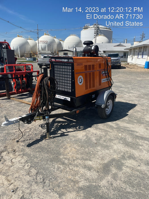 2022 Lincoln Electric Vantage 549X Crosslink Technology, Trailer Mounted, ES Decals, T3