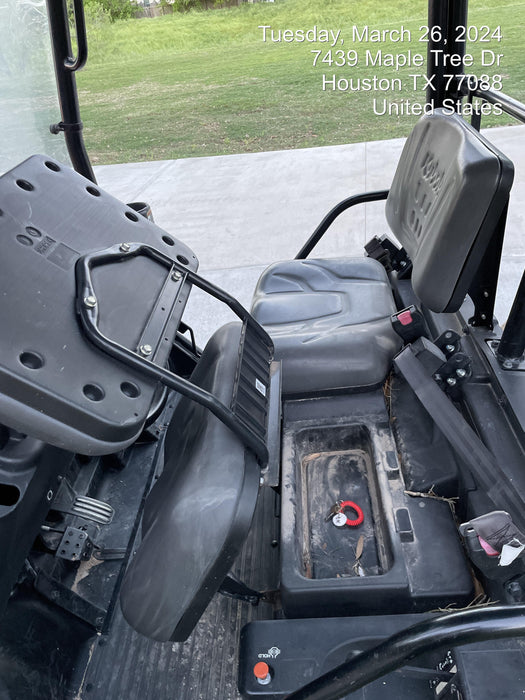 2021 Kubota RTV-X1140W-H Plastic Canopy, Windshield Acrylic Clear, LED Strobe Light, Wire Harness Kit, Back up Alarm