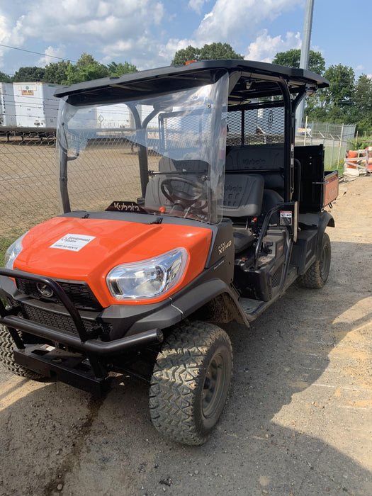 2021 Kubota RTV-X1140W-H Plastic Canopy, Windshield Acrylic Clear, LED Strobe Light, Wire Harness Kit, Back up Alarm