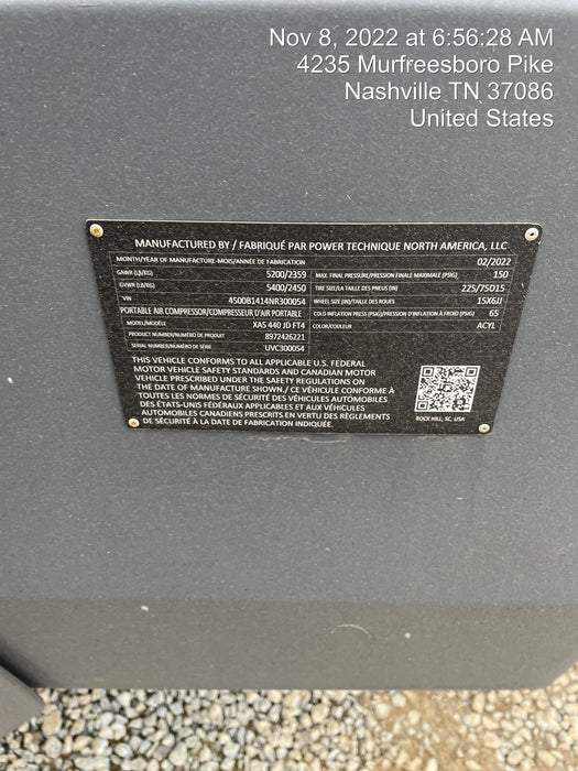 2022 ATLAS COPCO XAS440