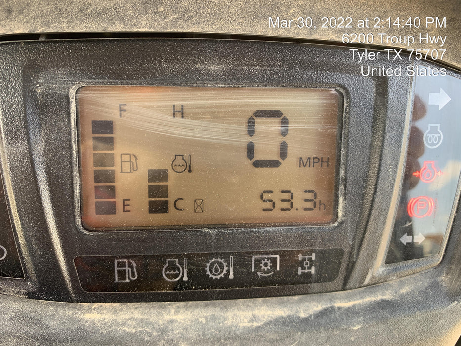 2022 Kubota RTV-X1140W-H Plastic Canopy, Windshield Acrylic Clear, LED Strobe Light, Wire Harness Kit, Back up Alarm